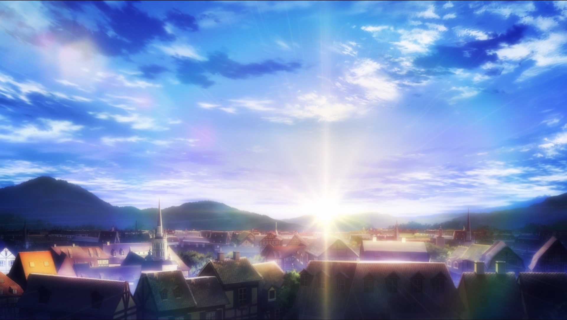 Gochiusa Hill Landscape