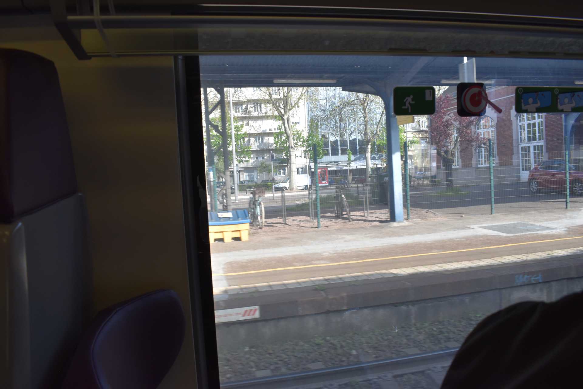 TER Strasbourg to Colmar WIndow View 13