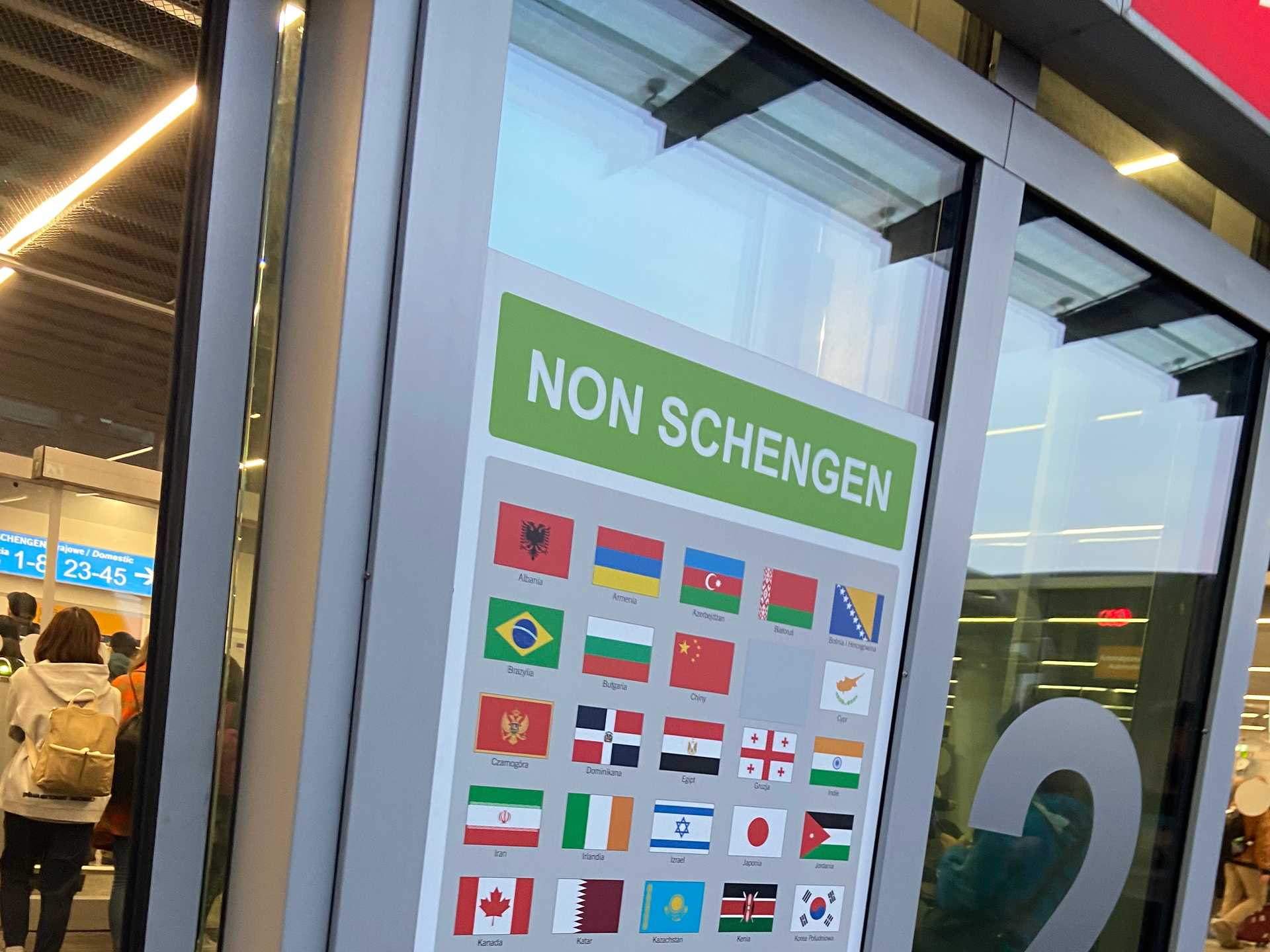 Warsaw Airport Schengen 2