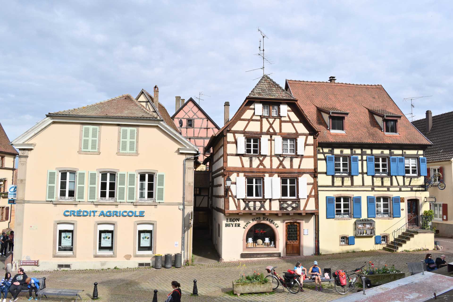 Colmar 3rd Day Eguisheim Pl du Chateau Saint Leon 14