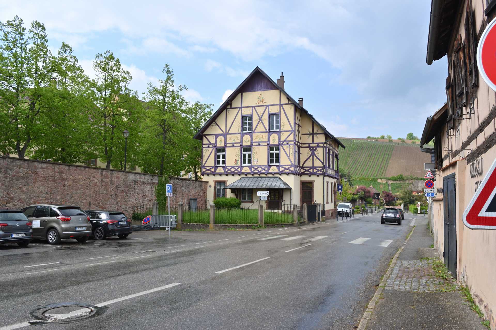 Colmar 4th Day Riquewihr Waiting for Bus 1