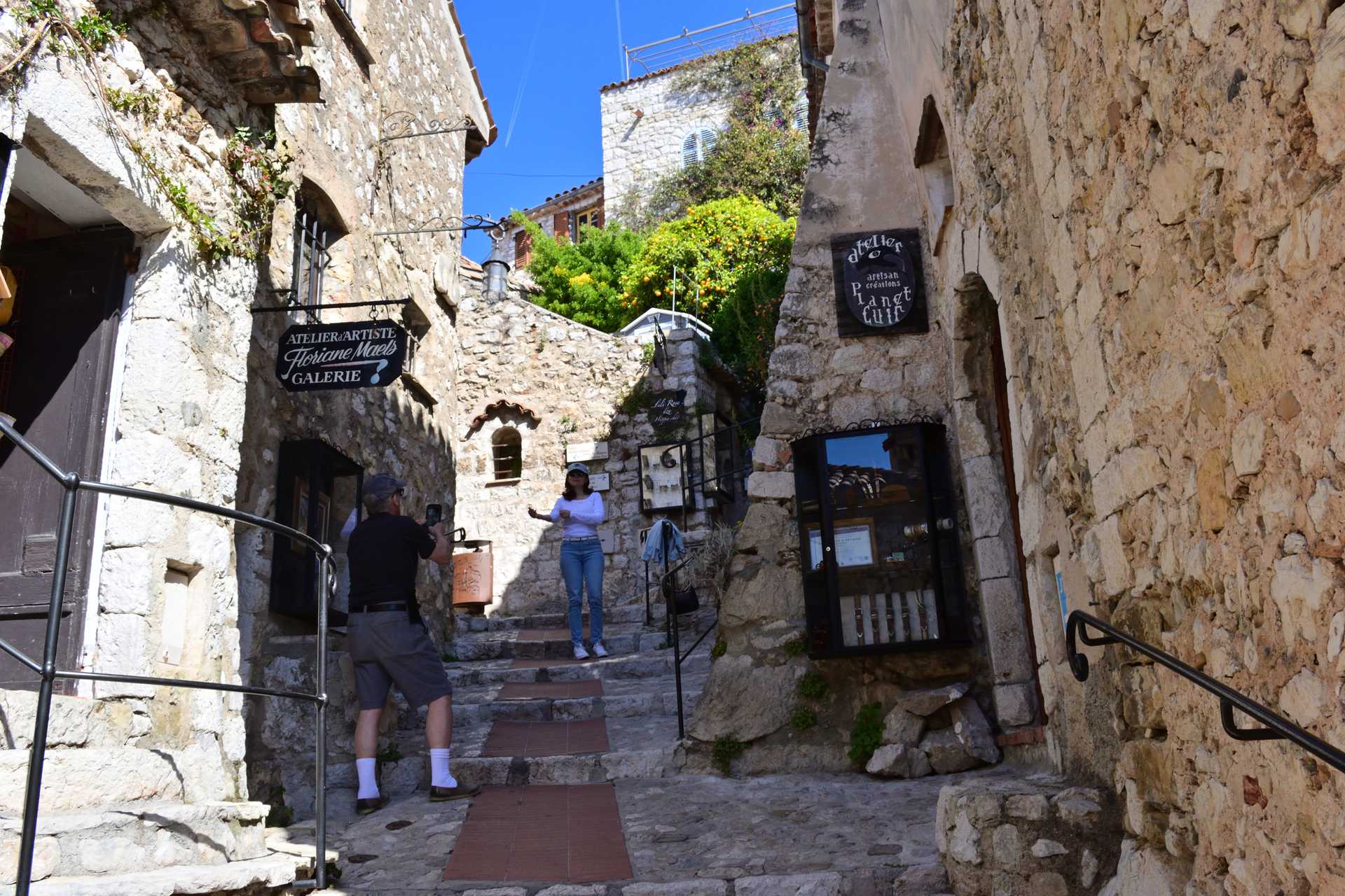6th Day Eze Village towards Exotic Jardin 28