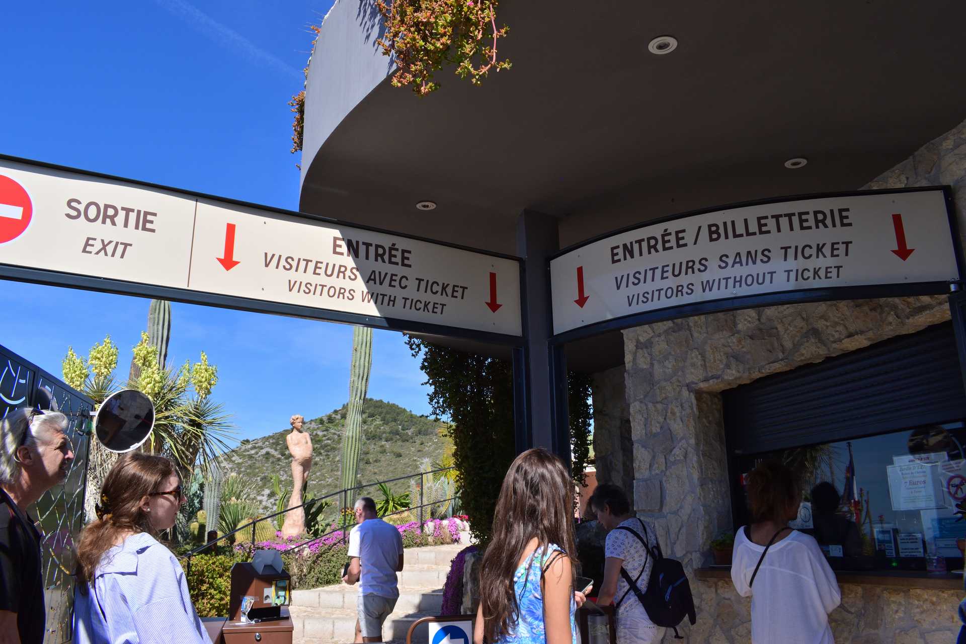 6th Day Eze Village towards Exotic Jardin 74