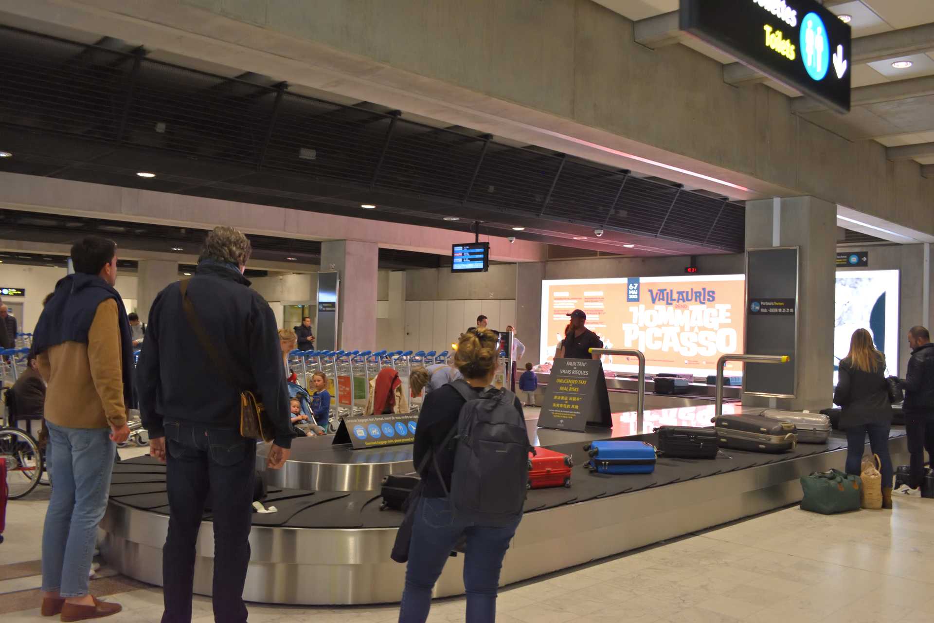 5th Day Arrive at Aeroport Cote d'Azur 6