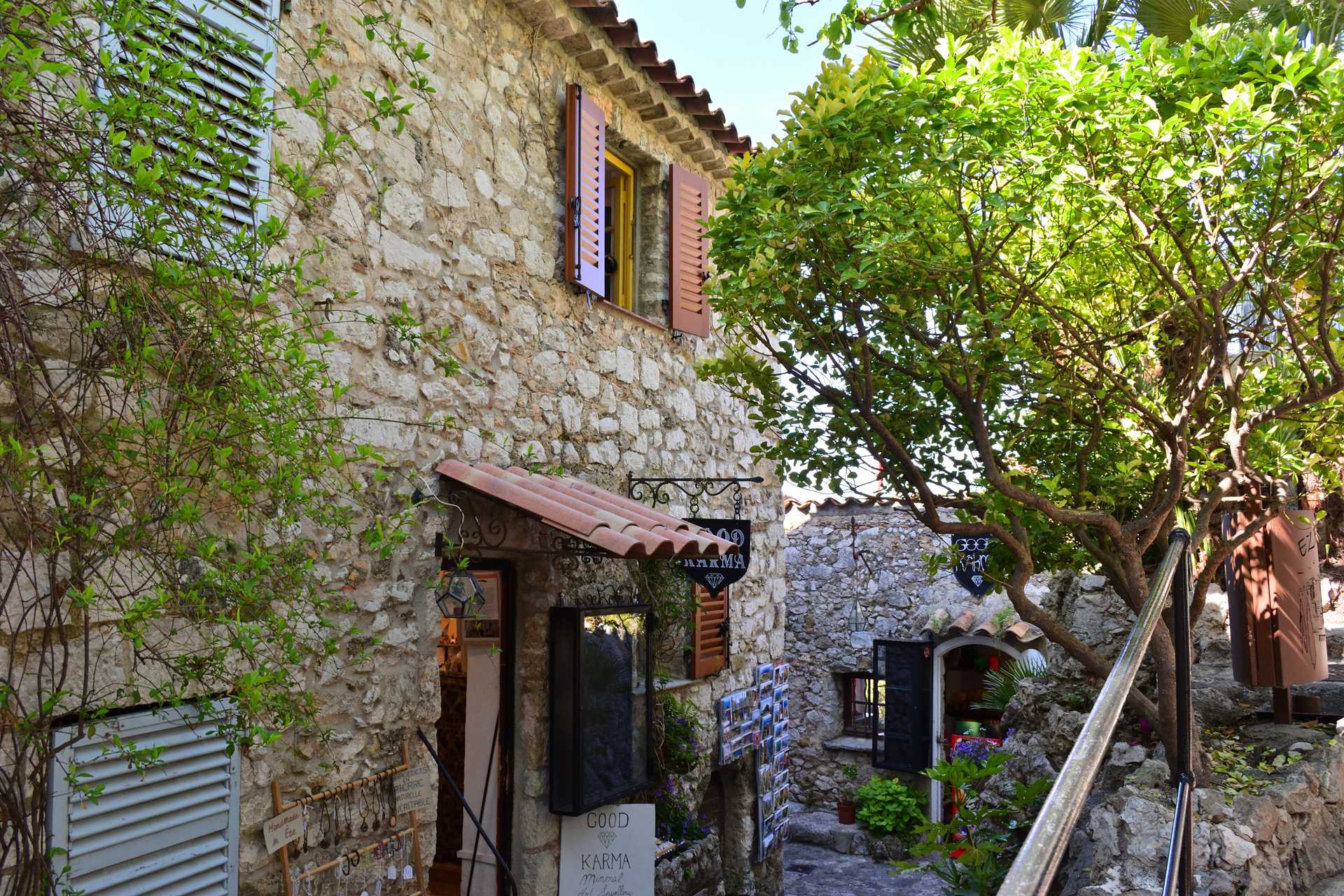 6th Day Eze Village towards Exotic Jardin 73