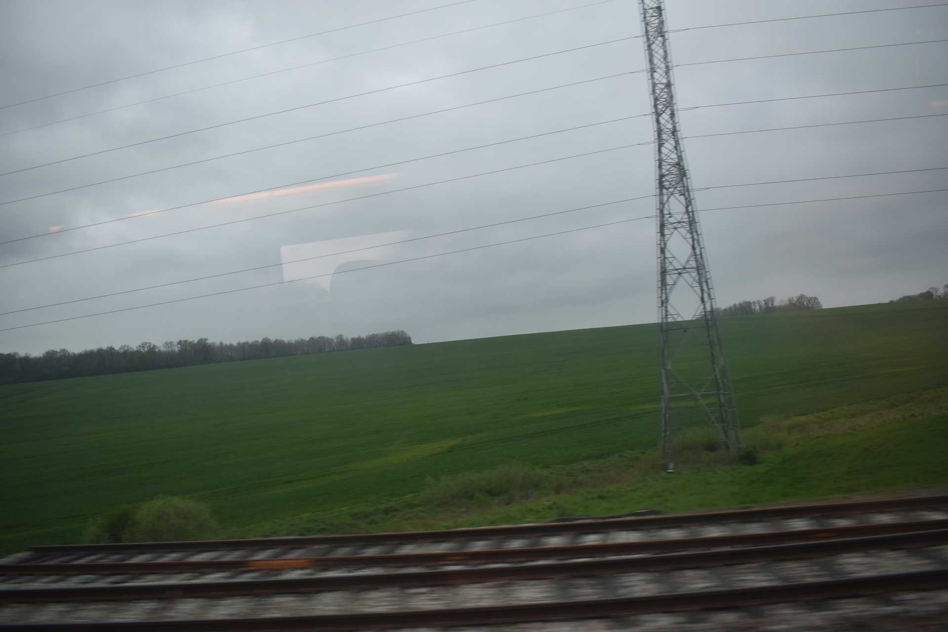 TGV to Strasbourg Window View 6