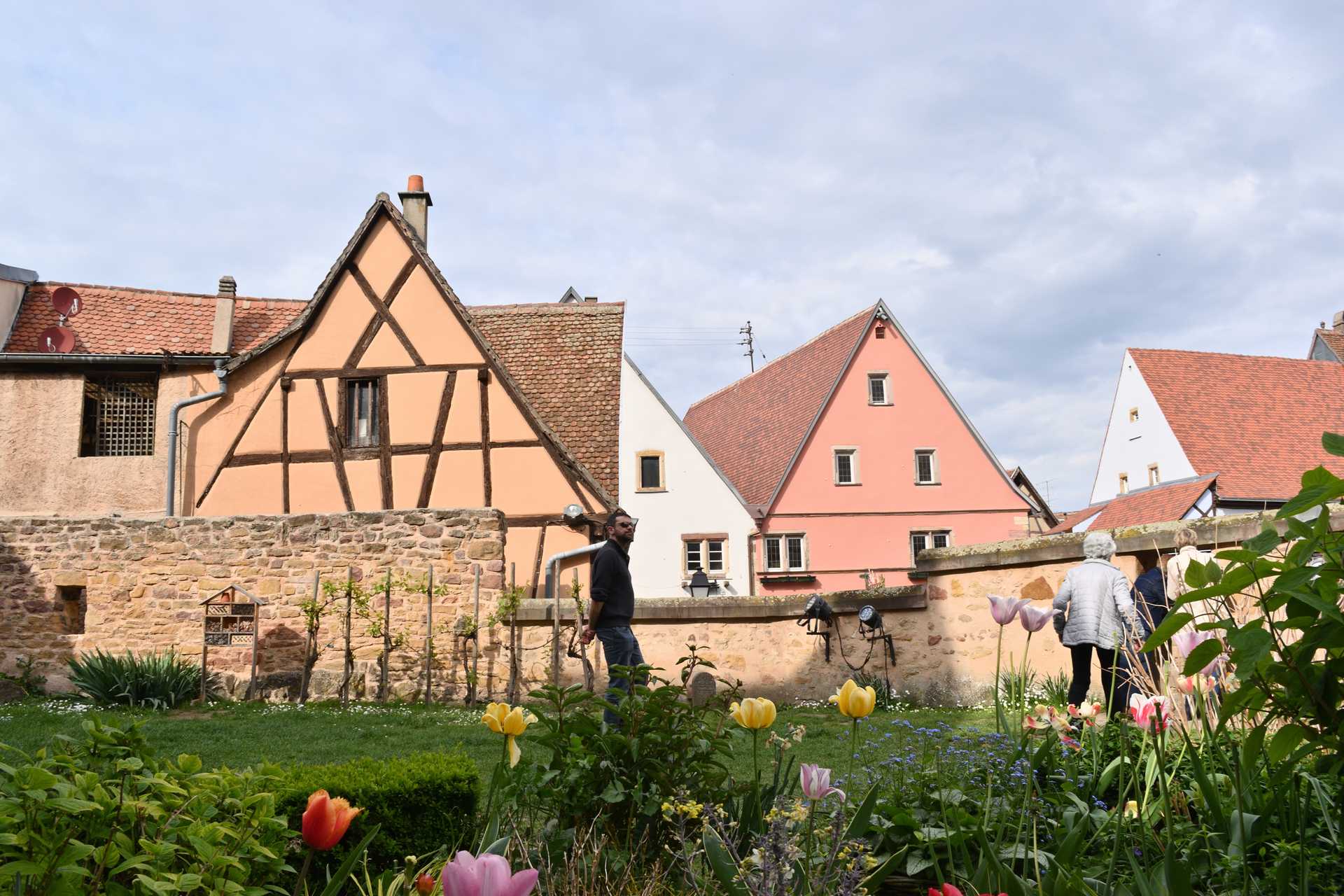 Colmar 3rd Day Eguisheim Pl du Chateau Saint Leon 12