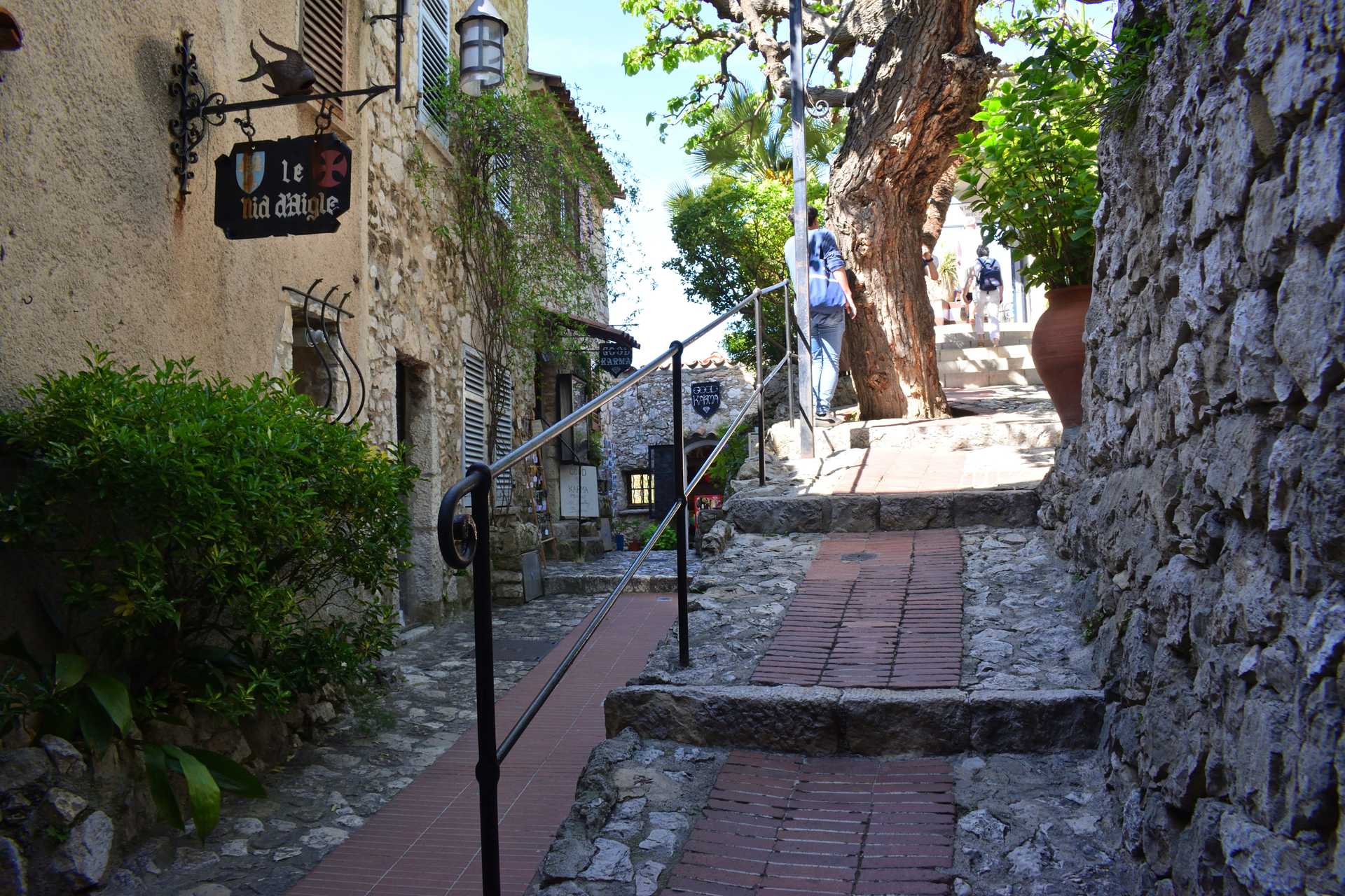 6th Day Eze Village towards Exotic Jardin 71