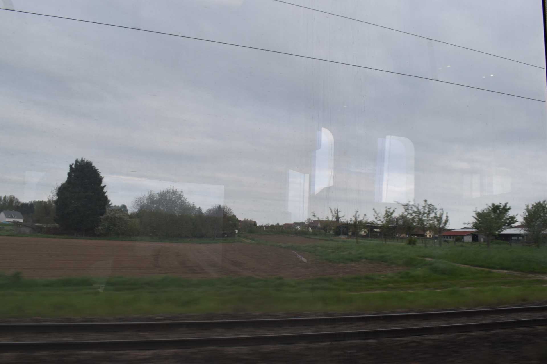 TER Strasbourg to Colmar WIndow View 6