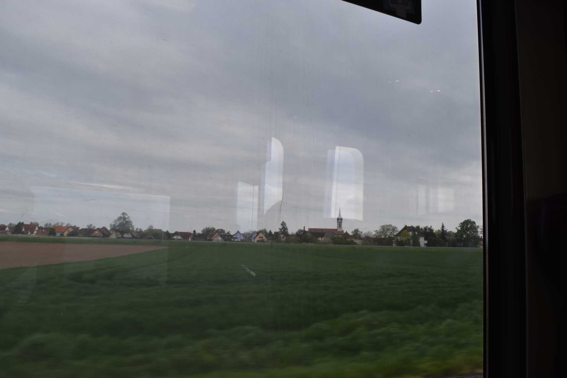 TER Strasbourg to Colmar WIndow View 5
