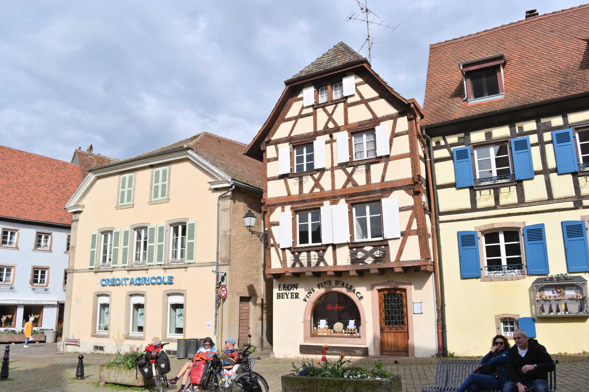 Colmar 3rd Day Eguisheim Pl du Chateau Saint Leon 5