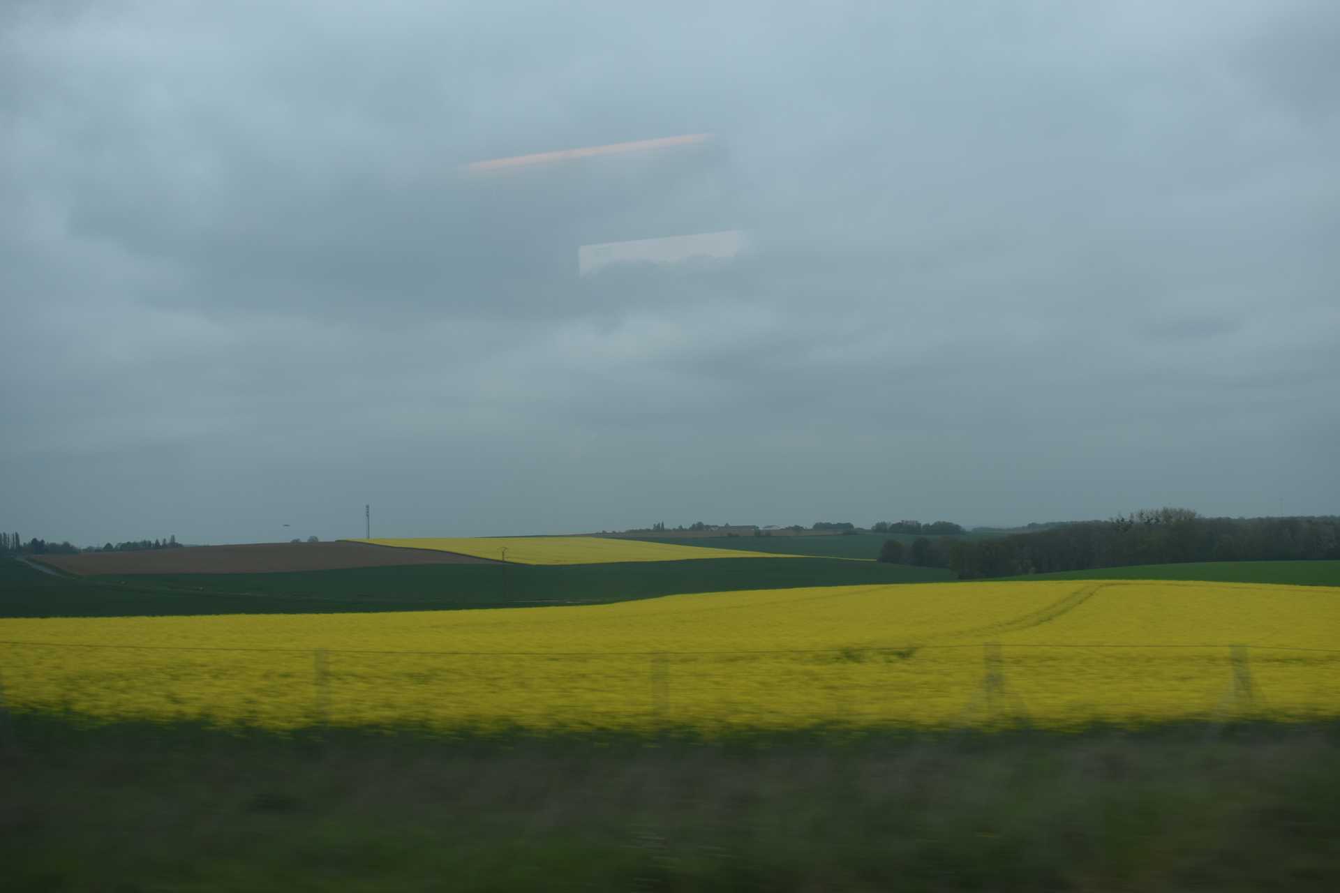 TGV to Strasbourg Window View 2