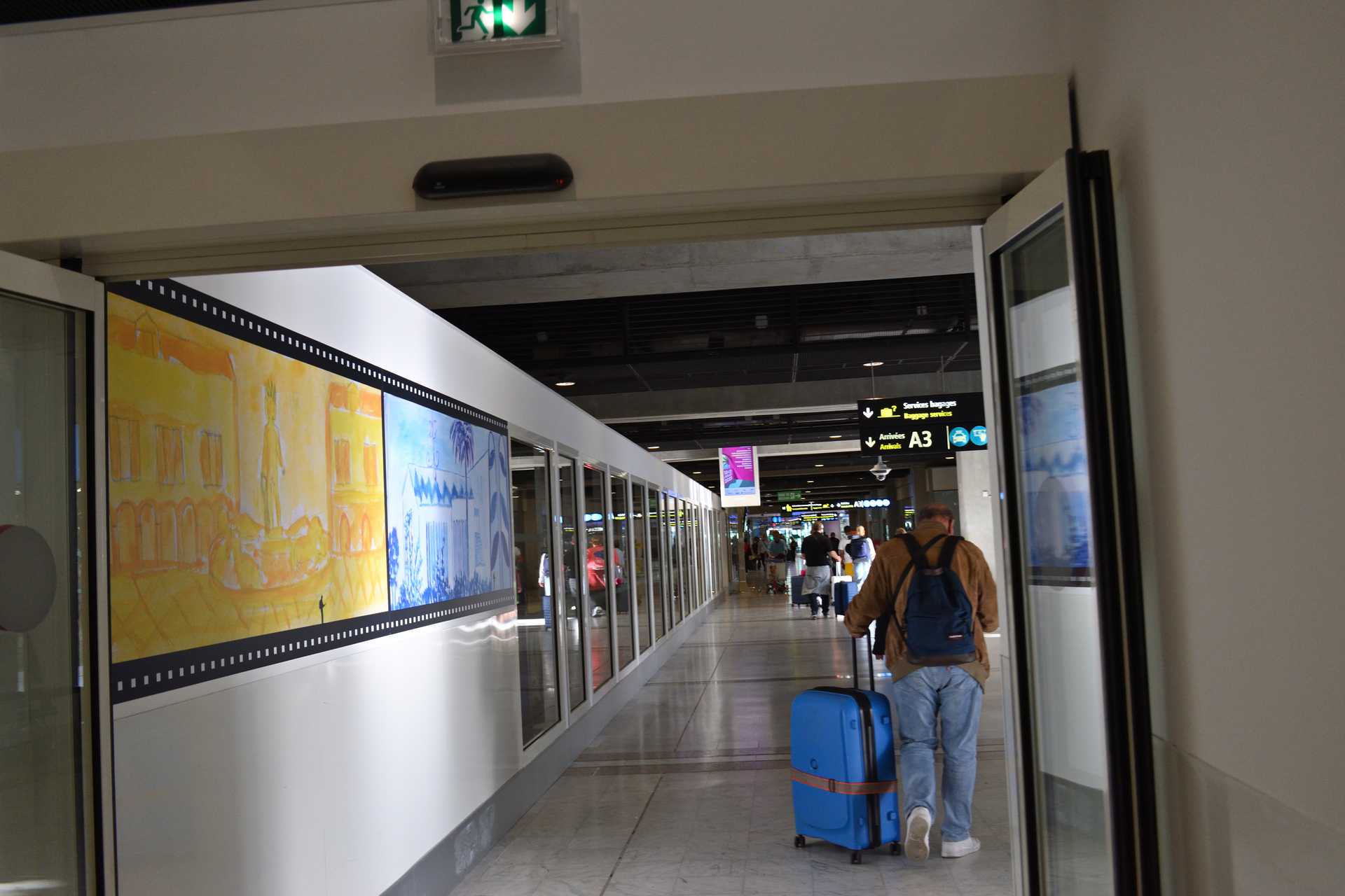 5th Day Arrive at Aeroport Cote d'Azur 7