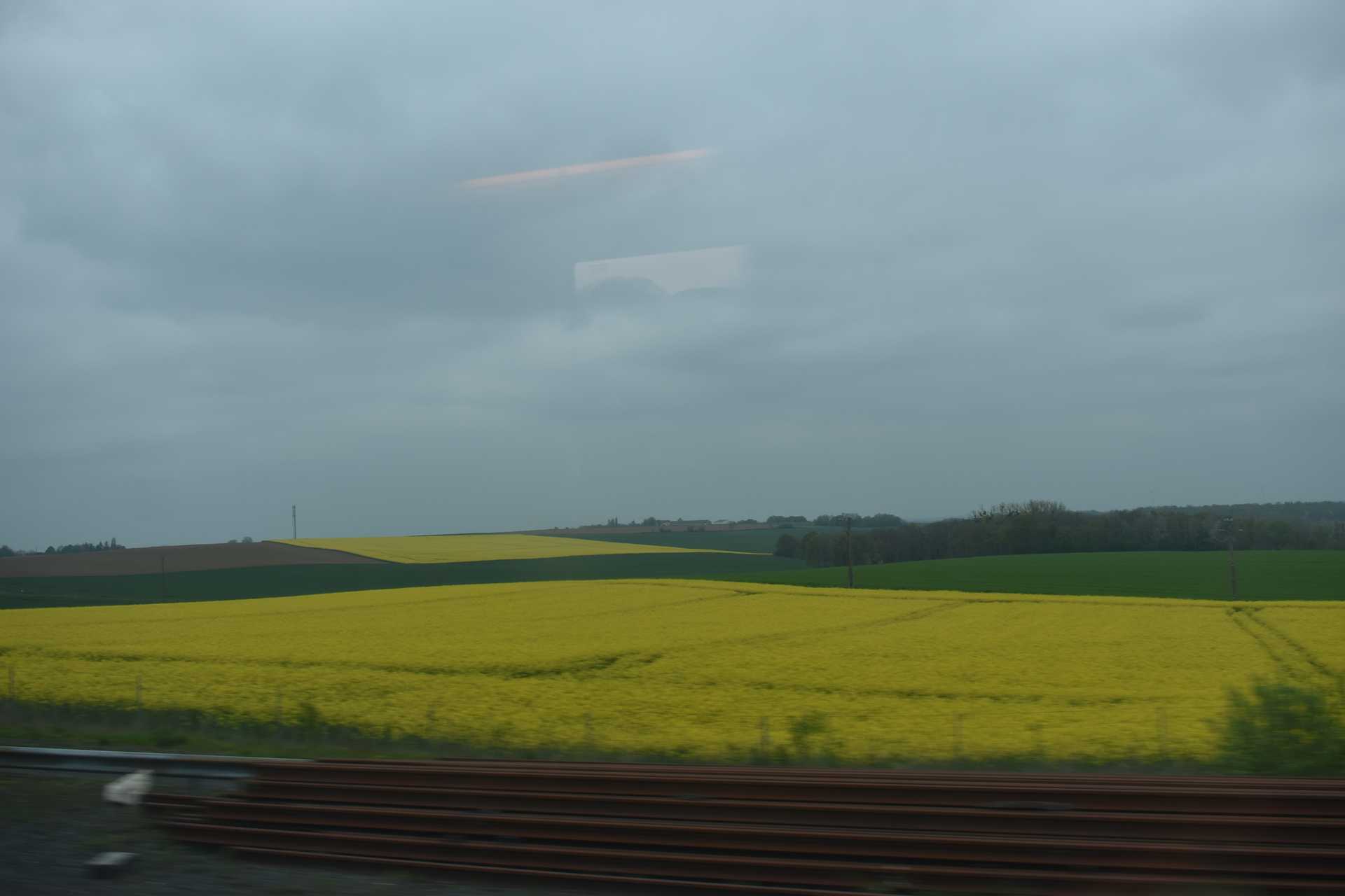 TGV to Strasbourg Window View 3
