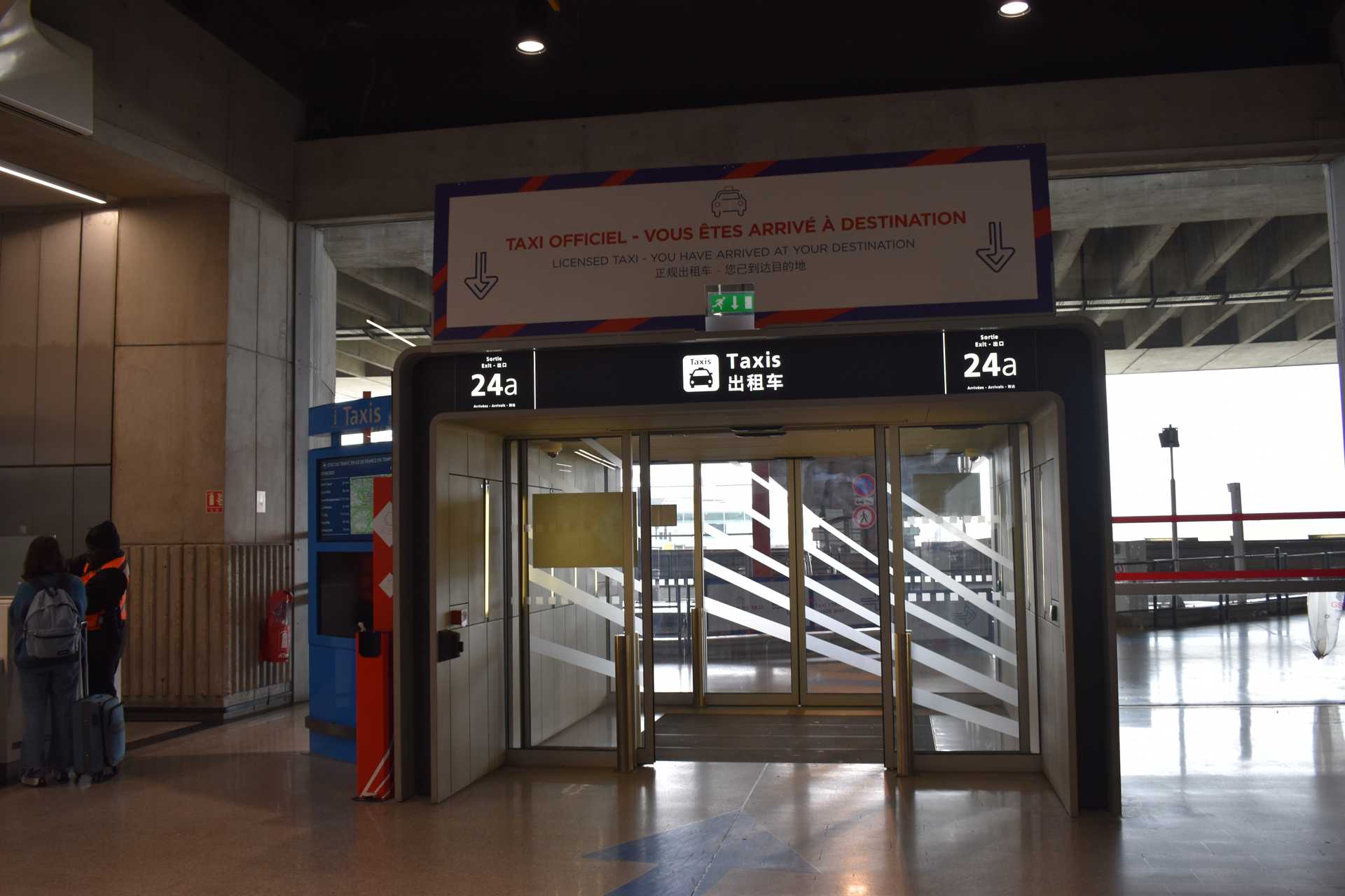 Paris Charles de Gaulle Airport Exit
