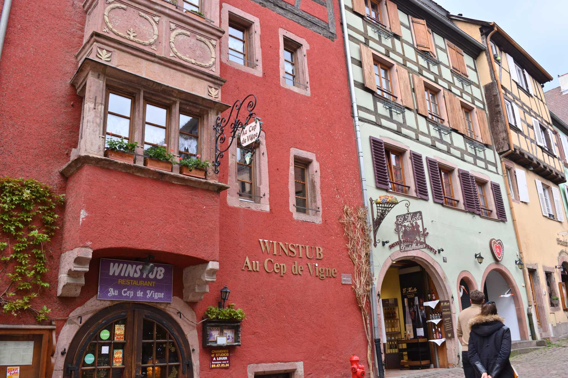Colmar 4th Day Riquewihr Rue du General de Gaulle 24