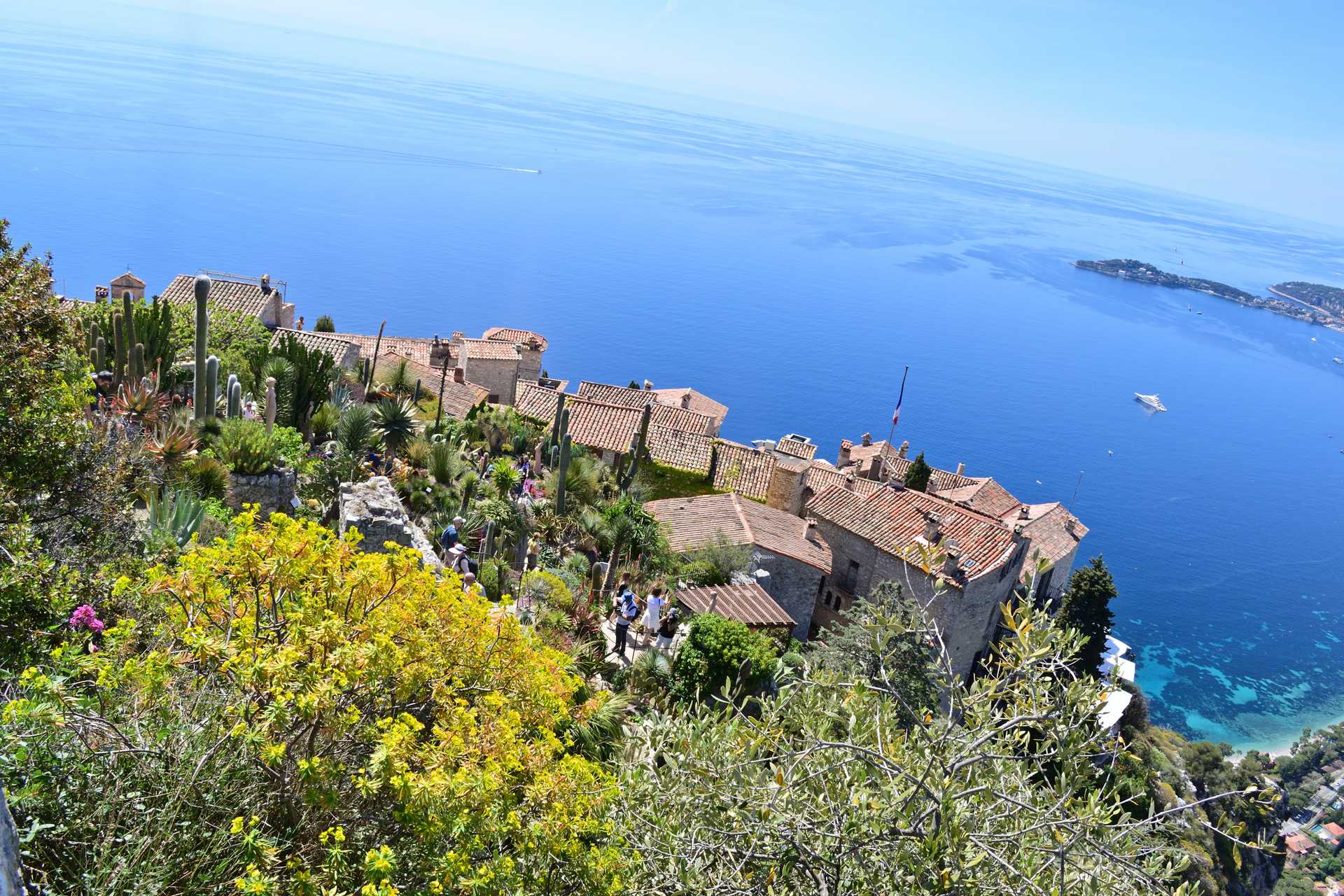 6th Day Eze Village Exotic Jardin Walk Around 11
