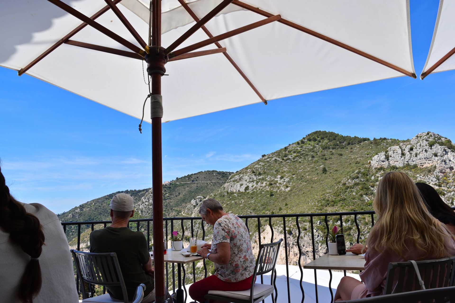 6th Day Eze Village Chateau Eza Cafe 1