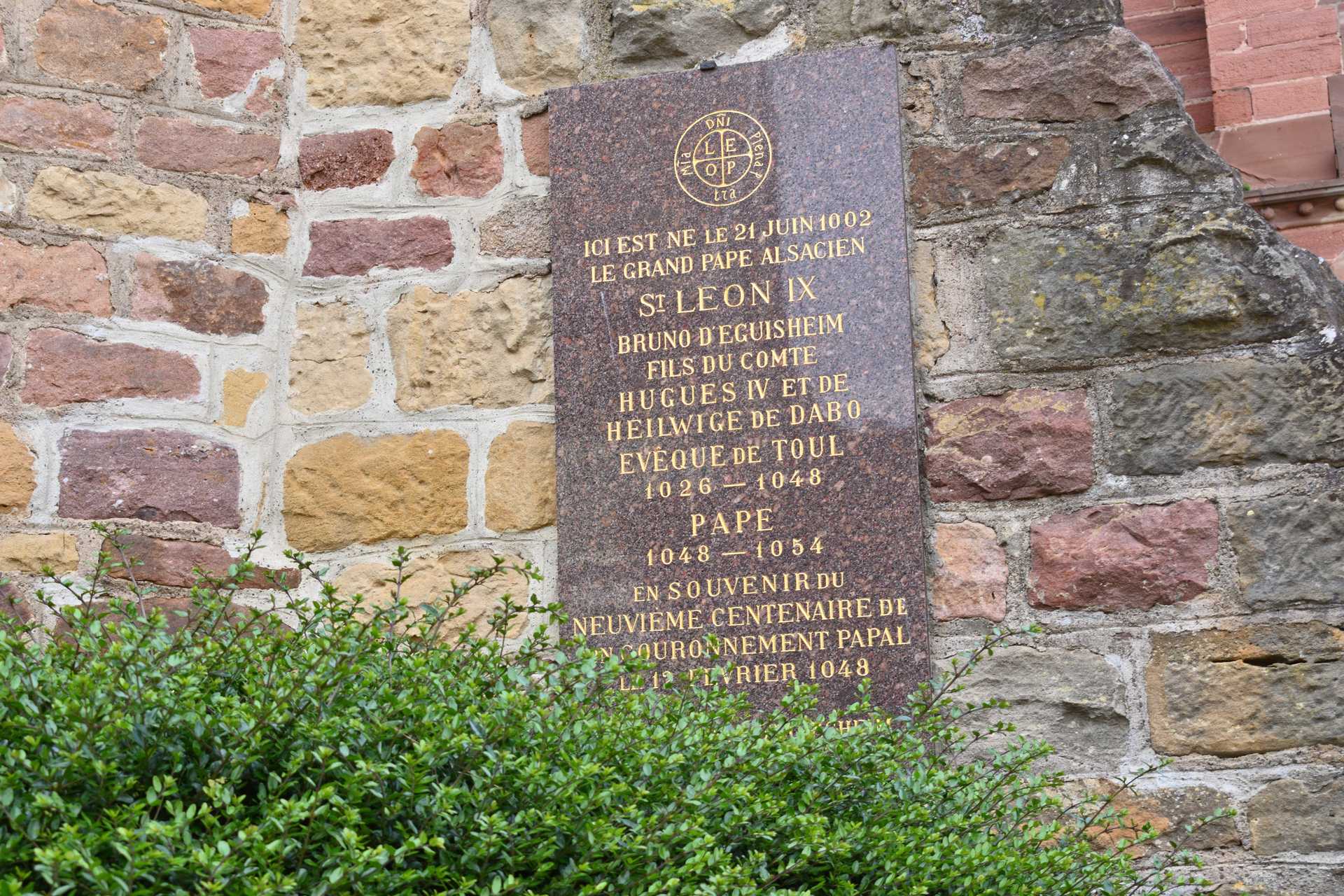 Colmar 3rd Day Eguisheim Pl du Chateau Saint Leon 6