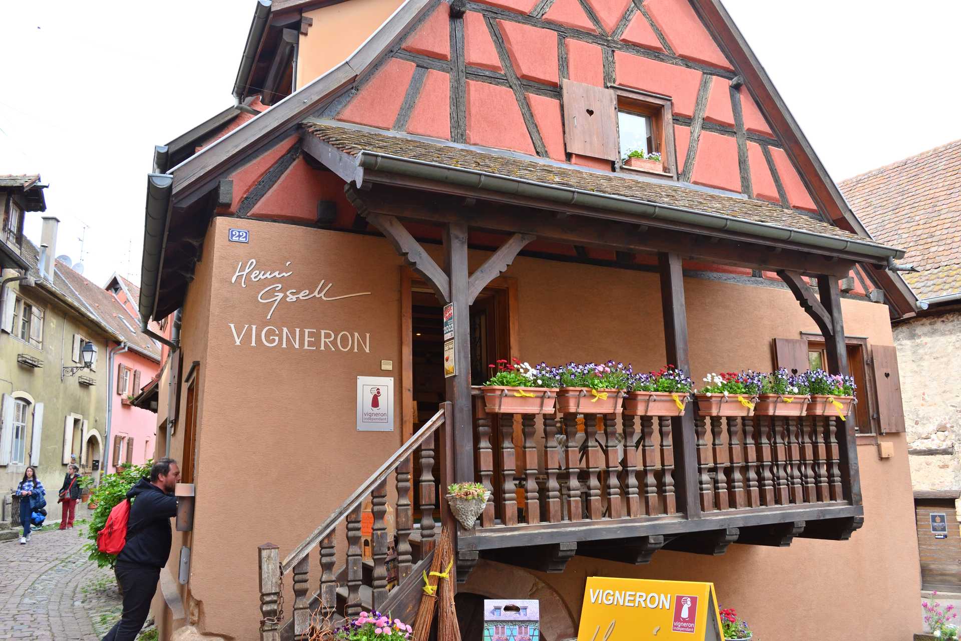 Colmar 3rd Day Eguisheim Rue du Rempart 23