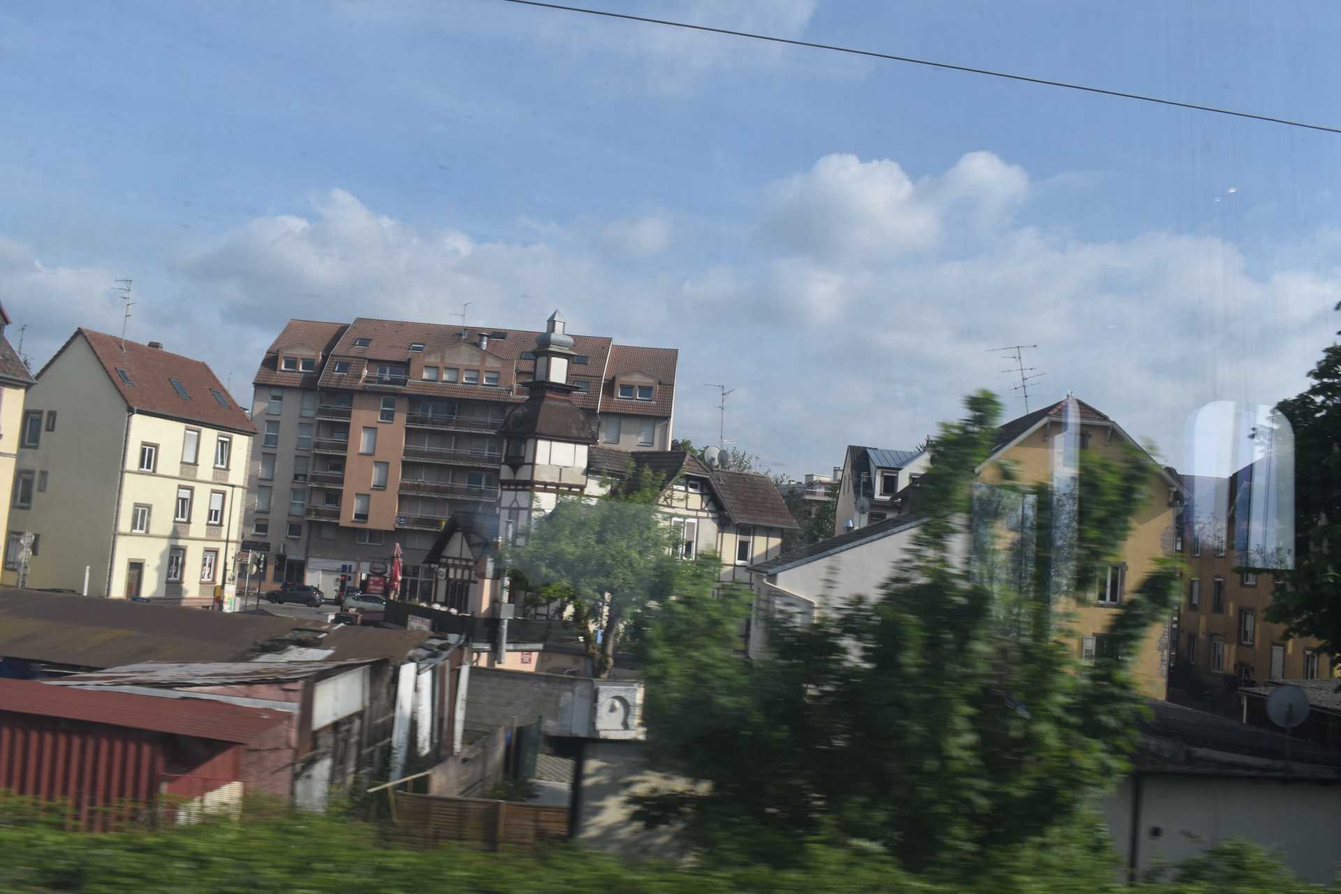 TER Strasbourg to Colmar Window View 4