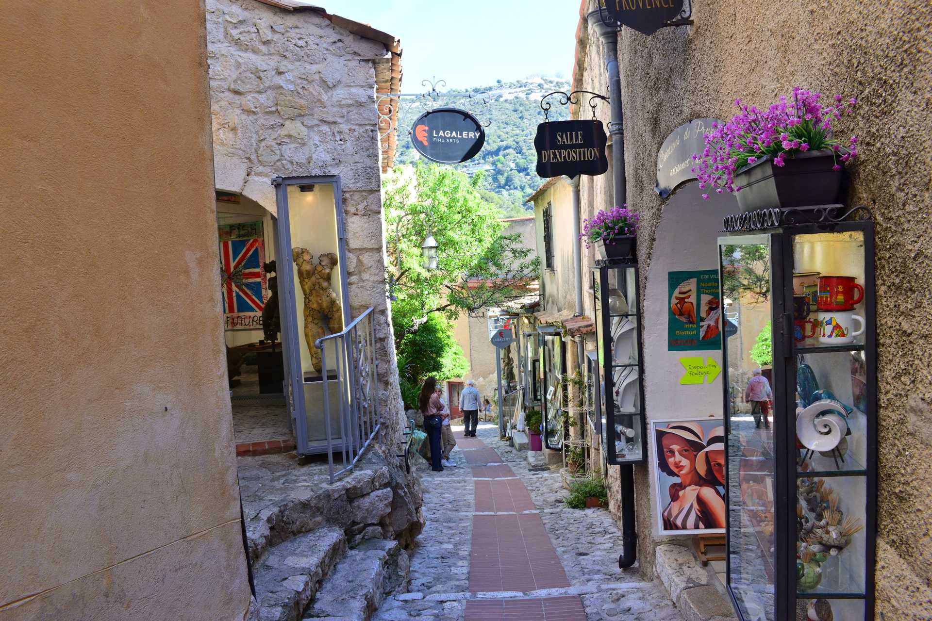 6th Day Eze Village towards Exotic Jardin 63