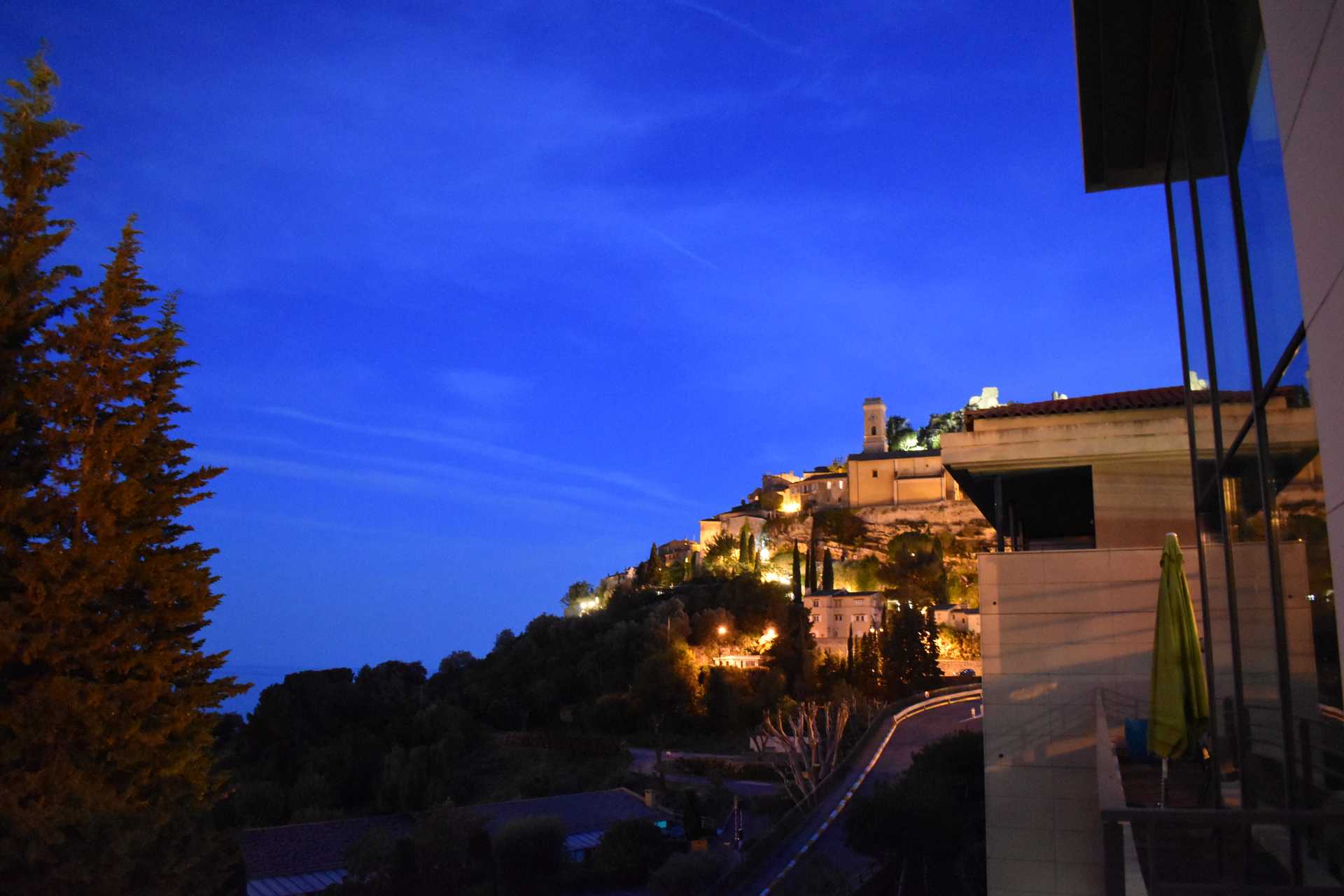 6th Day Eze Village Night View from the Hotel 2