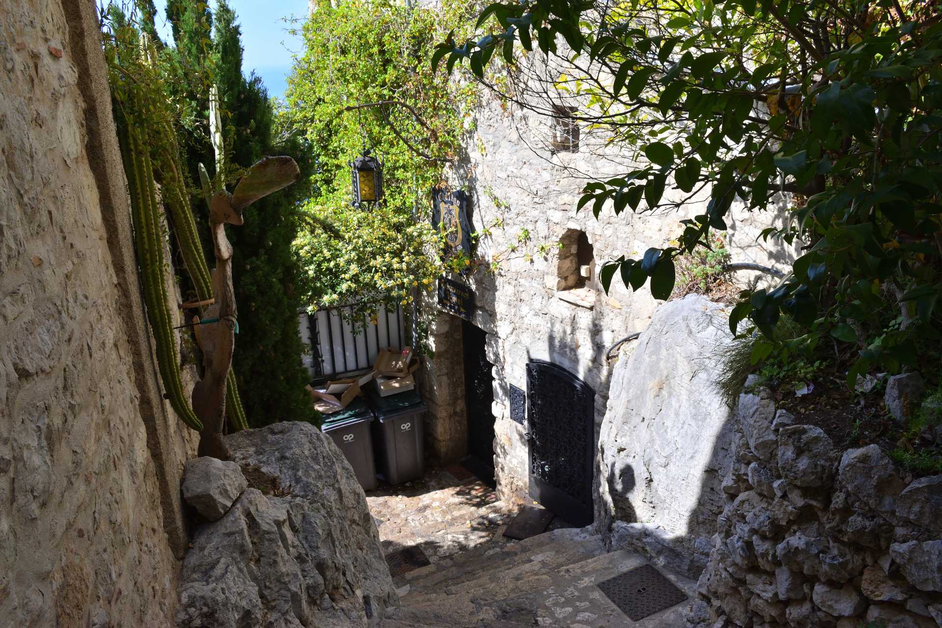 7th Day Eze Village Walk around the Village Center 4