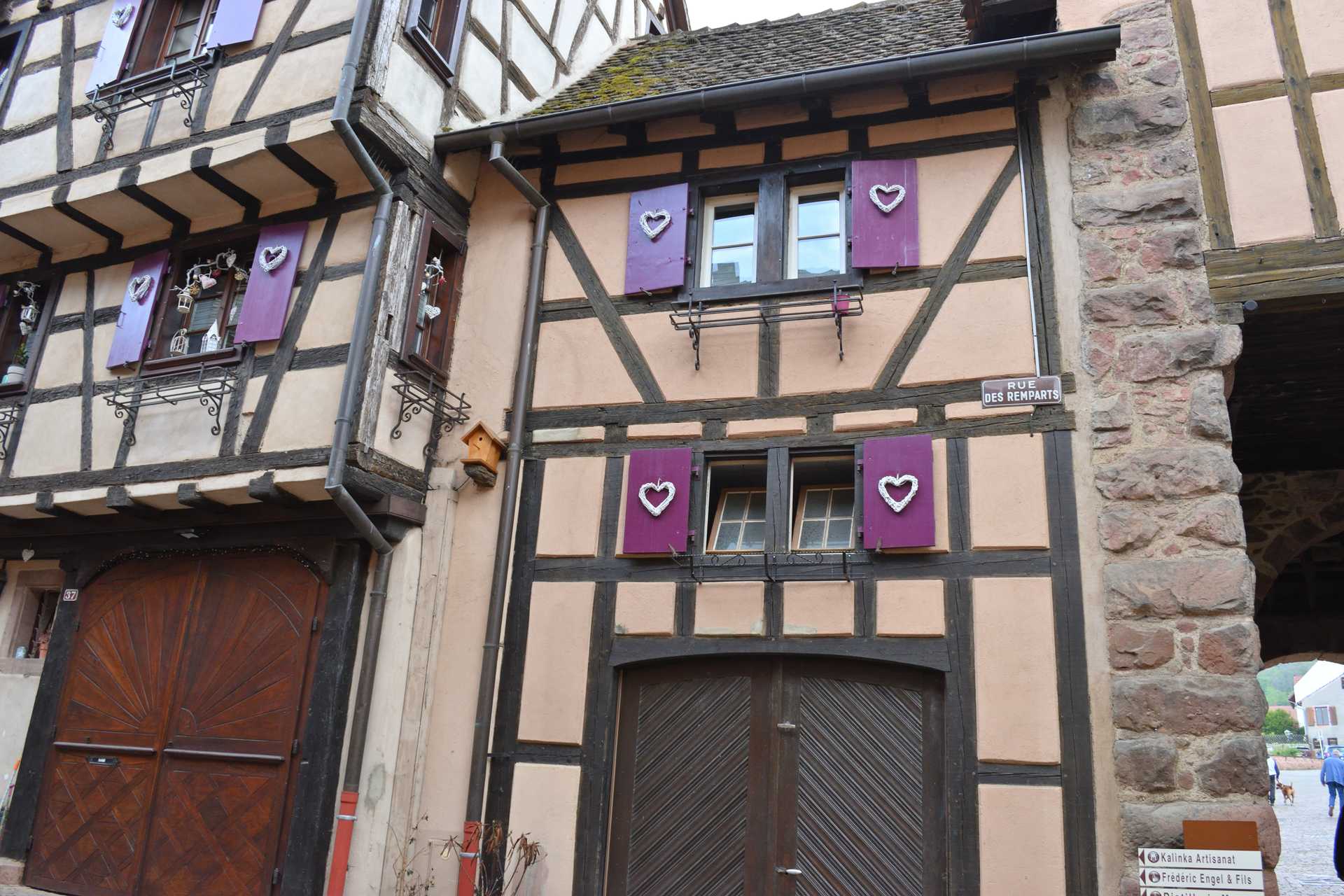 Colmar 4th Day Riquewihr Rue des Remparts 1