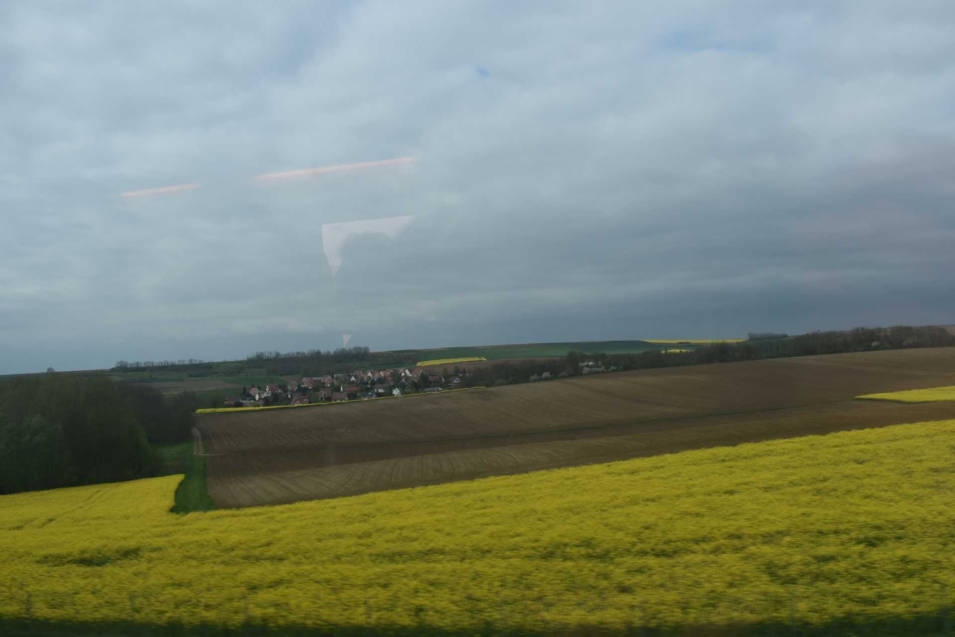 TGV to Strasbourg Window View 9