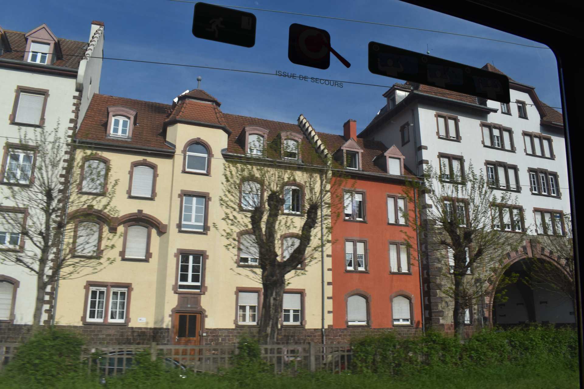 TER Strasbourg to Colmar WIndow View 11