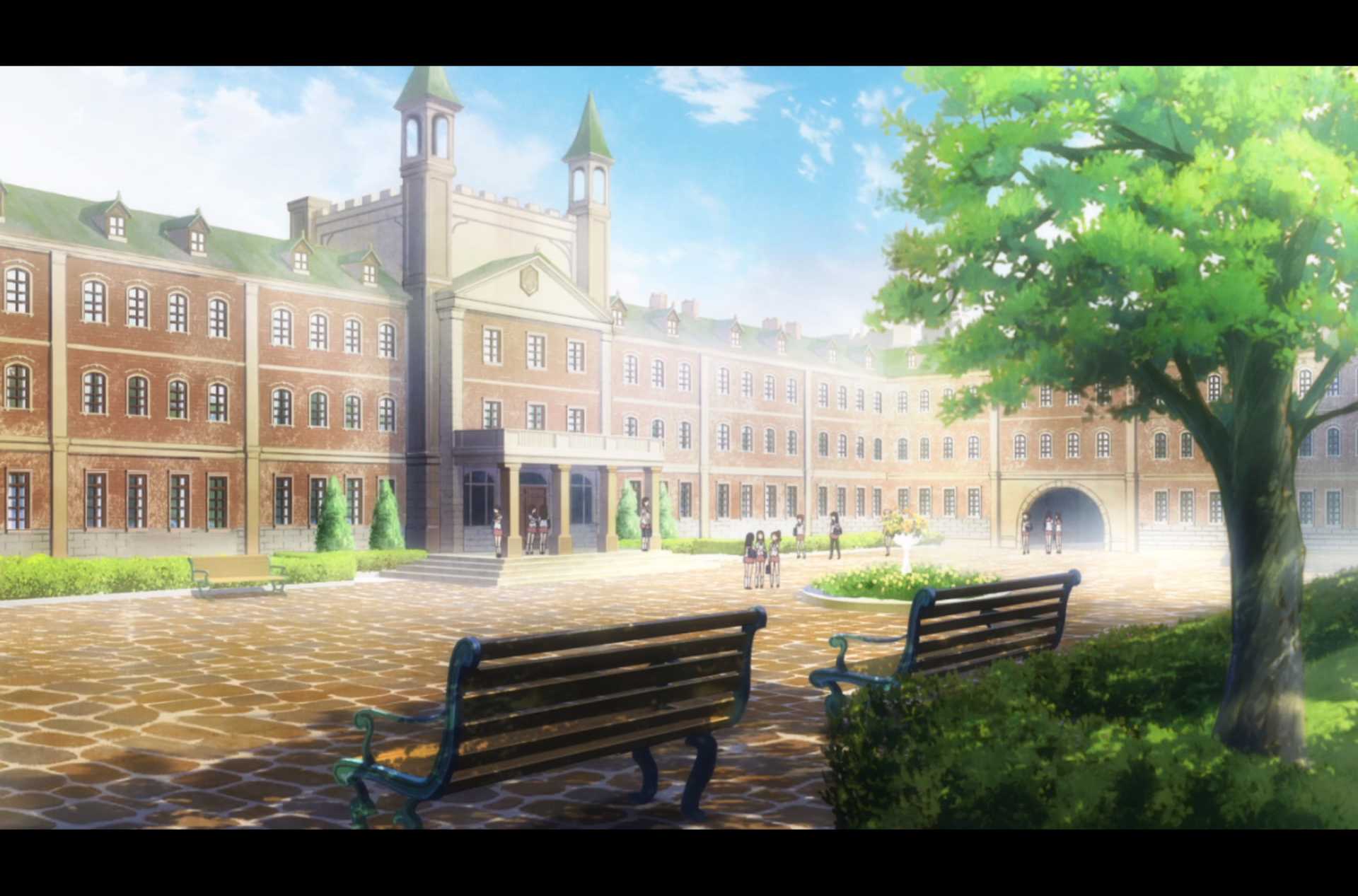 Gochiusa Cocoa Chiya Highschool
