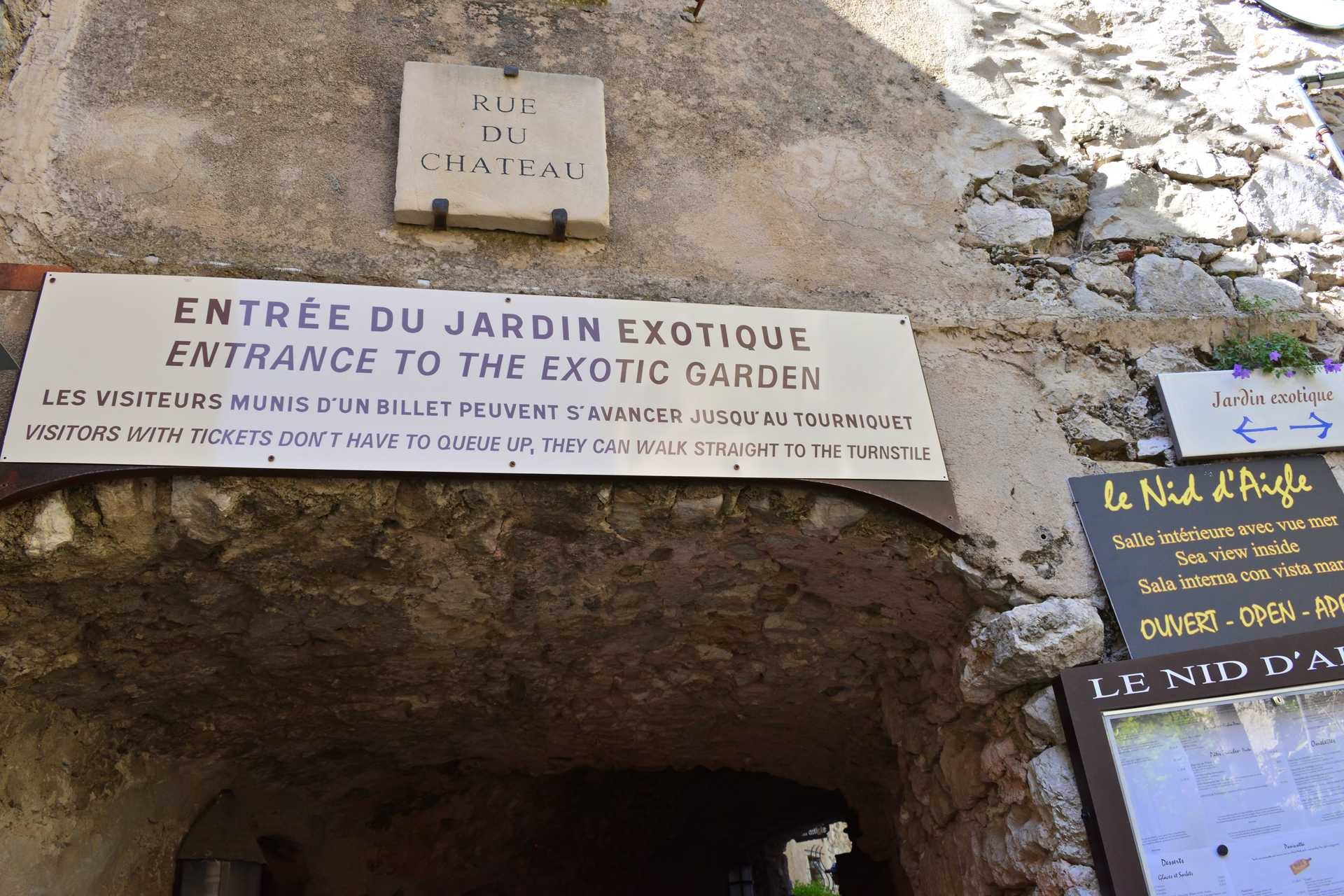 6th Day Eze Village towards Exotic Jardin 69