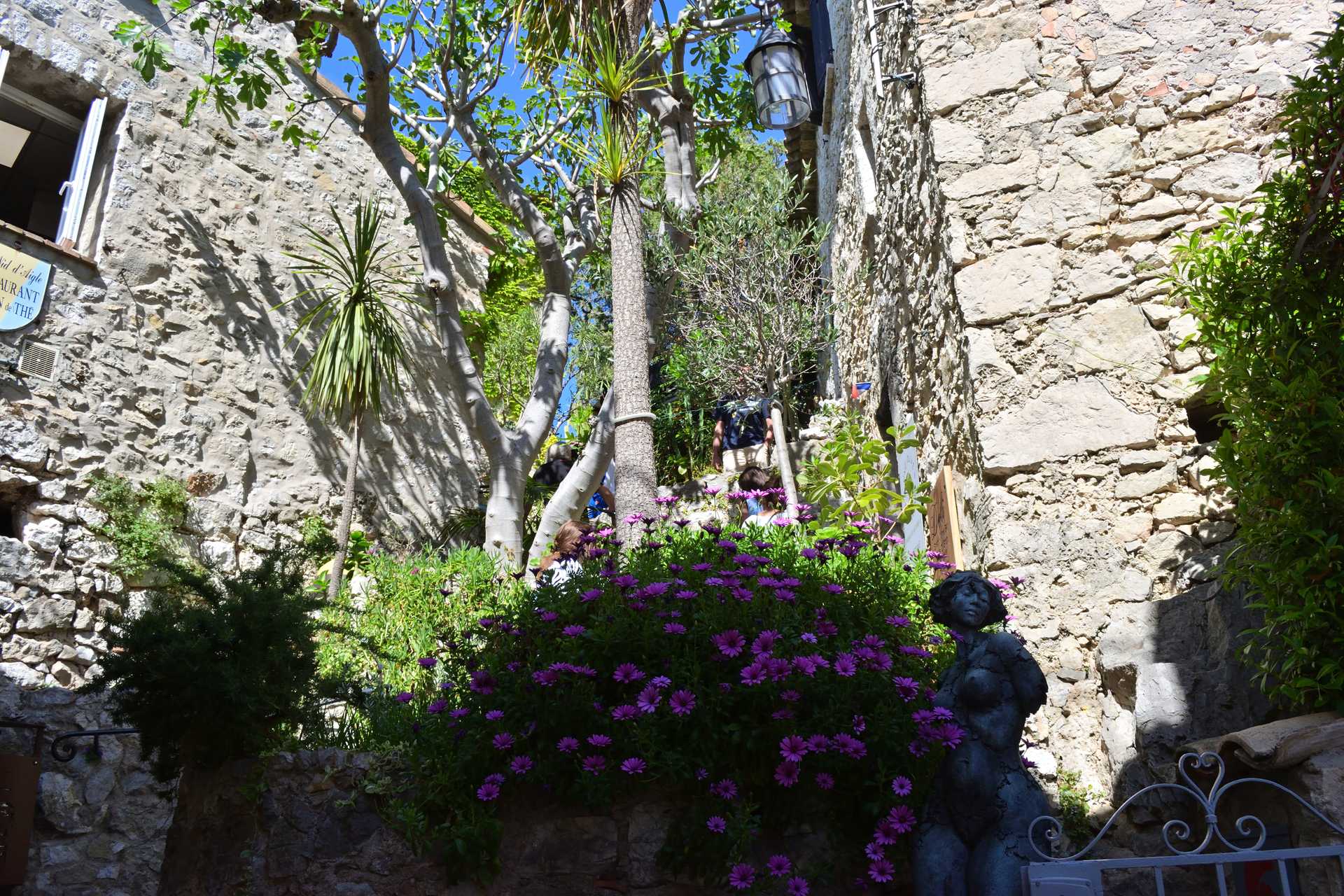 6th Day Eze Village towards Exotic Jardin 66